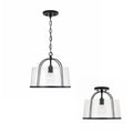 CAPITAL LIGHTING, MADISON SEMI-FLUSH, SEMI FLUSH MOUNT LIGHT