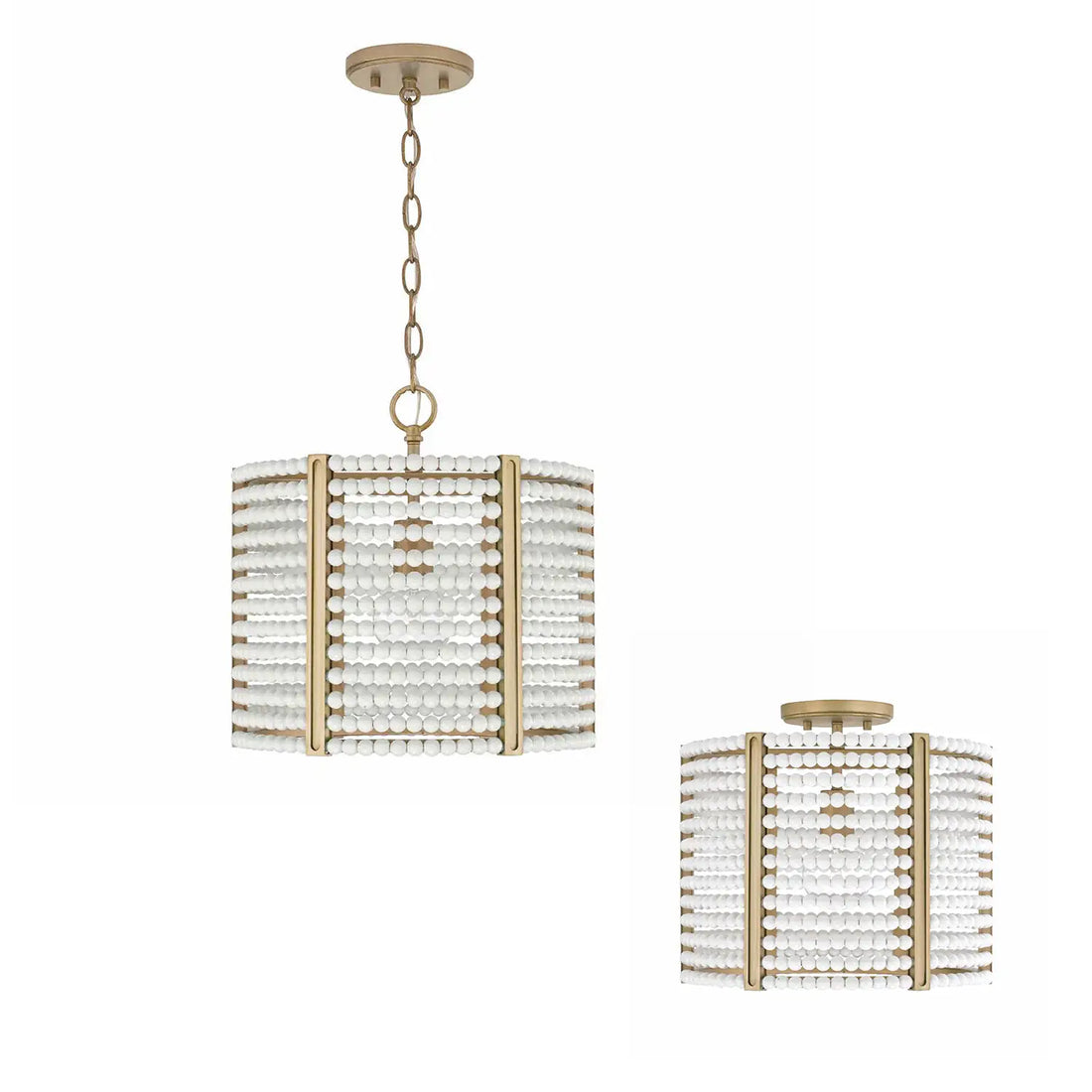 CAPITAL LIGHTING, BRYNN SEMI-FLUSH, SEMI FLUSH MOUNT LIGHT