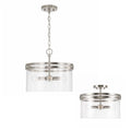 CAPITAL LIGHTING, FULLER SEMI-FLUSH, SEMI FLUSH MOUNT LIGHT