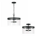 CAPITAL LIGHTING, FULLER SEMI-FLUSH, SEMI FLUSH MOUNT LIGHT