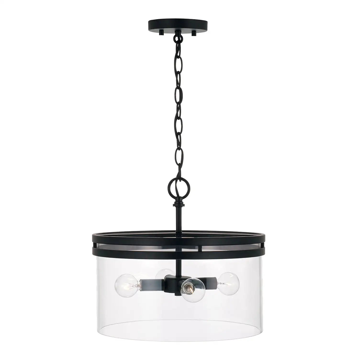 CAPITAL LIGHTING, FULLER SEMI-FLUSH, SEMI FLUSH MOUNT LIGHT