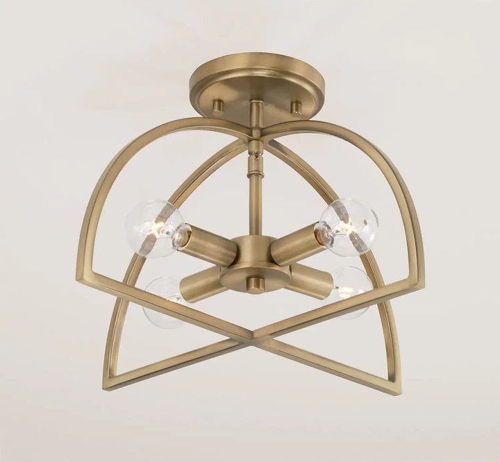 CAPITAL LIGHTING, LAWSON SEMI-FLUSH, SEMI FLUSH MOUNT LIGHT