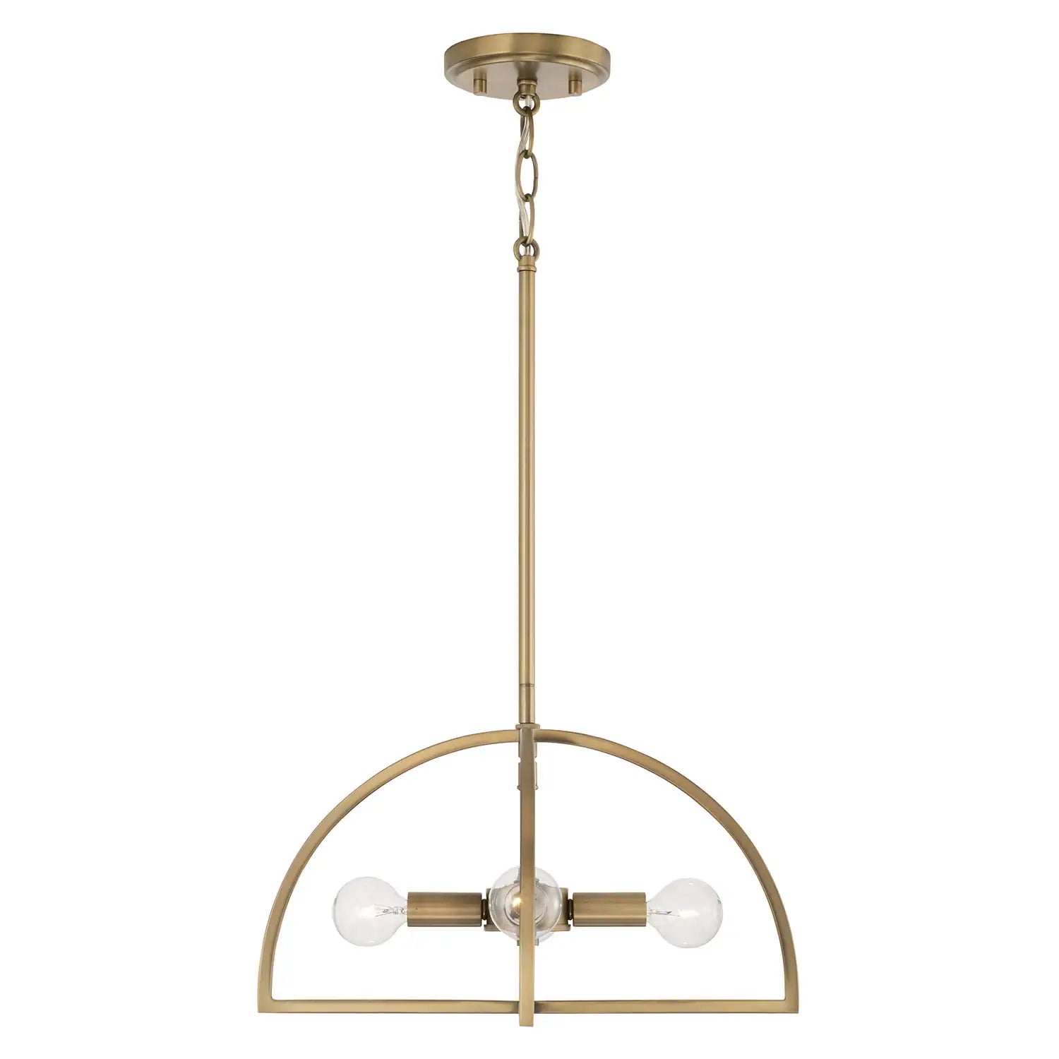 CAPITAL LIGHTING, LAWSON SEMI-FLUSH, SEMI FLUSH MOUNT LIGHT