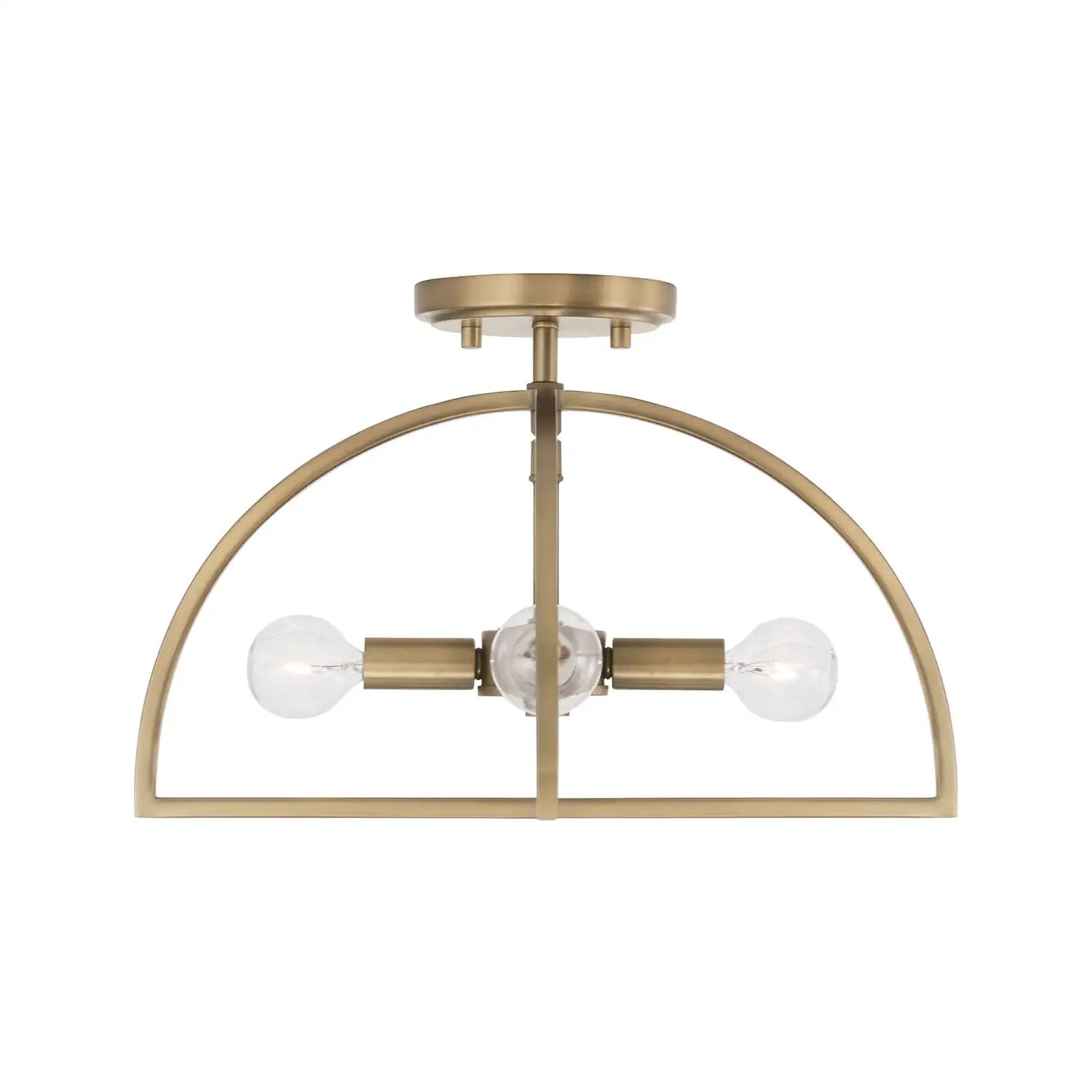CAPITAL LIGHTING, LAWSON SEMI-FLUSH, SEMI FLUSH MOUNT LIGHT
