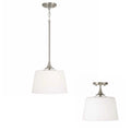 CAPITAL LIGHTING, PRESLEY SEMI-FLUSH, SEMI FLUSH MOUNT LIGHT