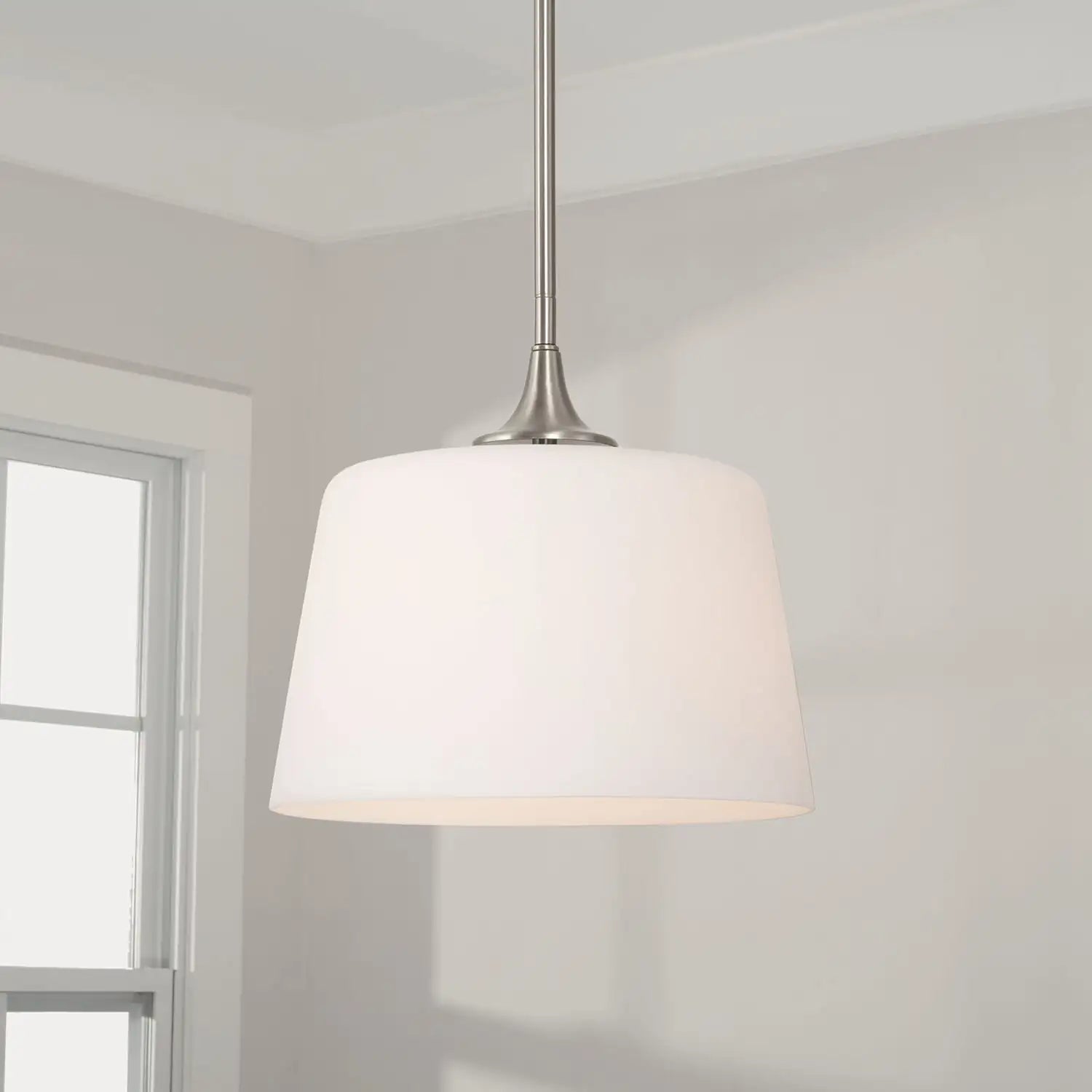 CAPITAL LIGHTING, PRESLEY SEMI-FLUSH, SEMI FLUSH MOUNT LIGHT