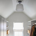 CAPITAL LIGHTING, PRESLEY SEMI-FLUSH, SEMI FLUSH MOUNT LIGHT