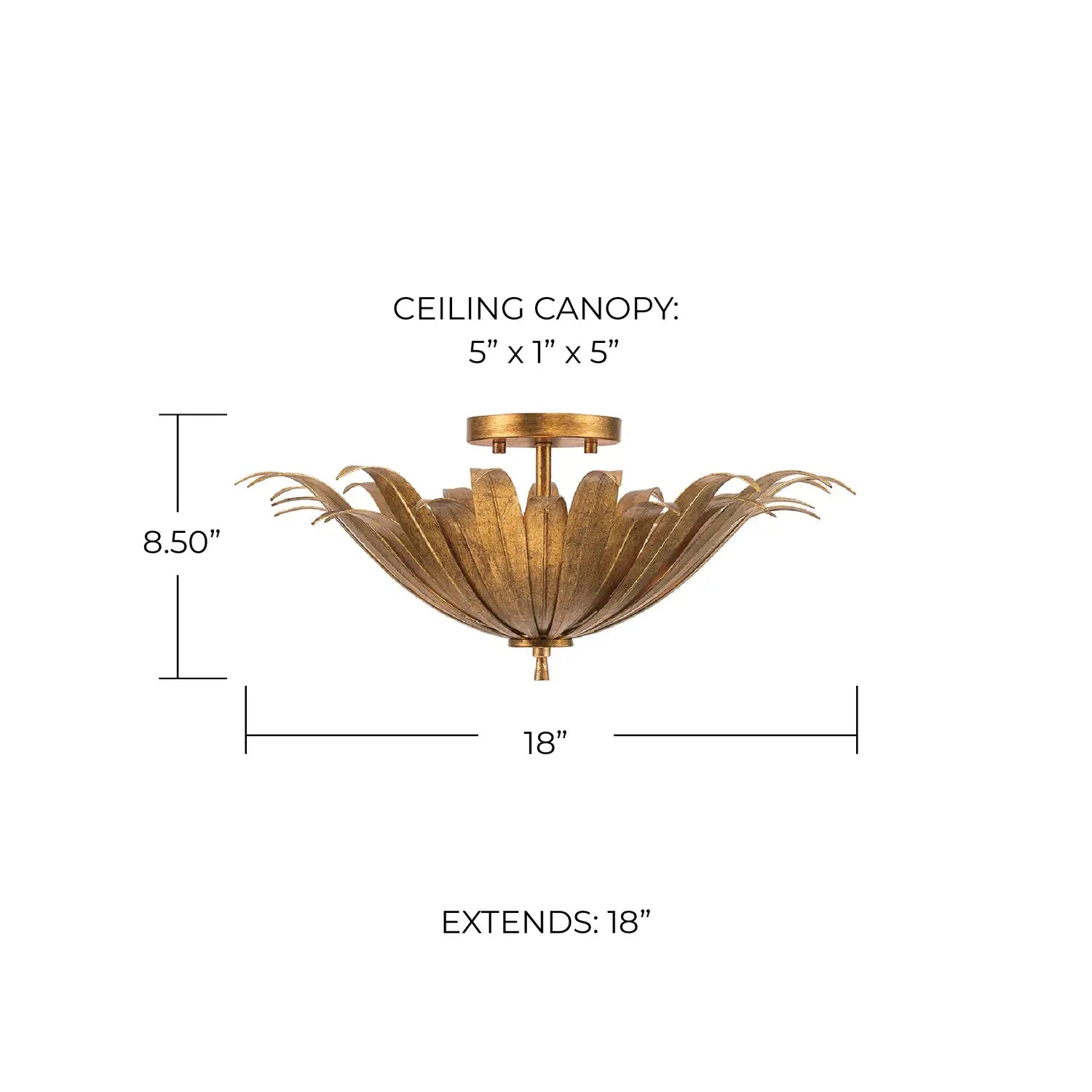 CAPITAL LIGHTING, EDEN SEMI-FLUSH, SEMI FLUSH MOUNT LIGHT