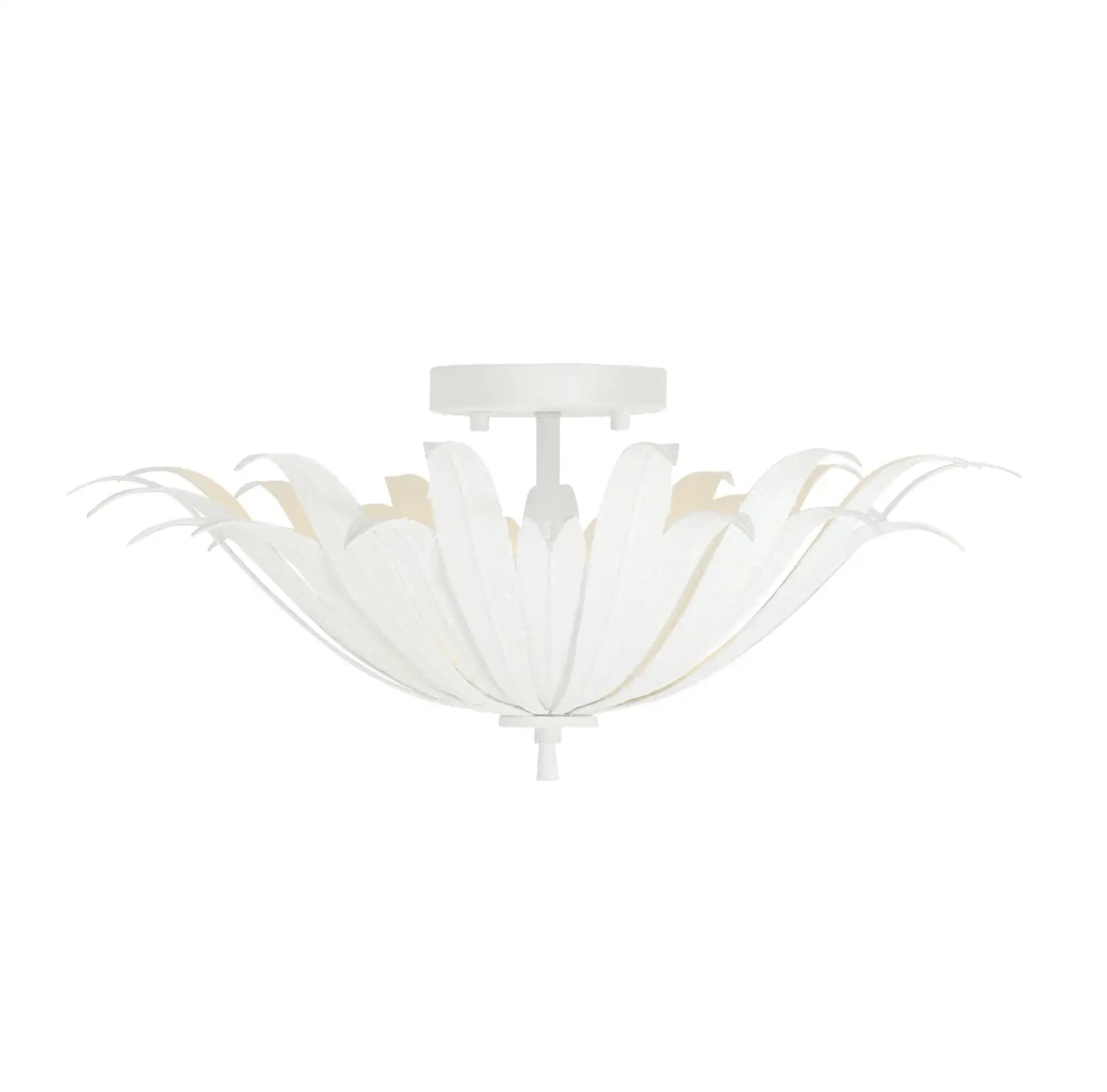 CAPITAL LIGHTING, EDEN SEMI-FLUSH, SEMI FLUSH MOUNT LIGHT