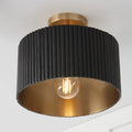 CAPITAL LIGHTING, DONOVAN SEMI-FLUSH, SEMI FLUSH MOUNT LIGHT
