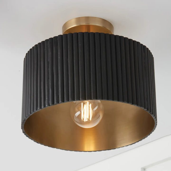 CAPITAL LIGHTING, DONOVAN SEMI-FLUSH, SEMI FLUSH MOUNT LIGHT
