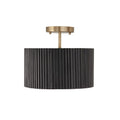 CAPITAL LIGHTING, DONOVAN SEMI-FLUSH, SEMI FLUSH MOUNT LIGHT