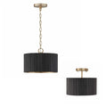 CAPITAL LIGHTING, DONOVAN SEMI-FLUSH, SEMI FLUSH MOUNT LIGHT