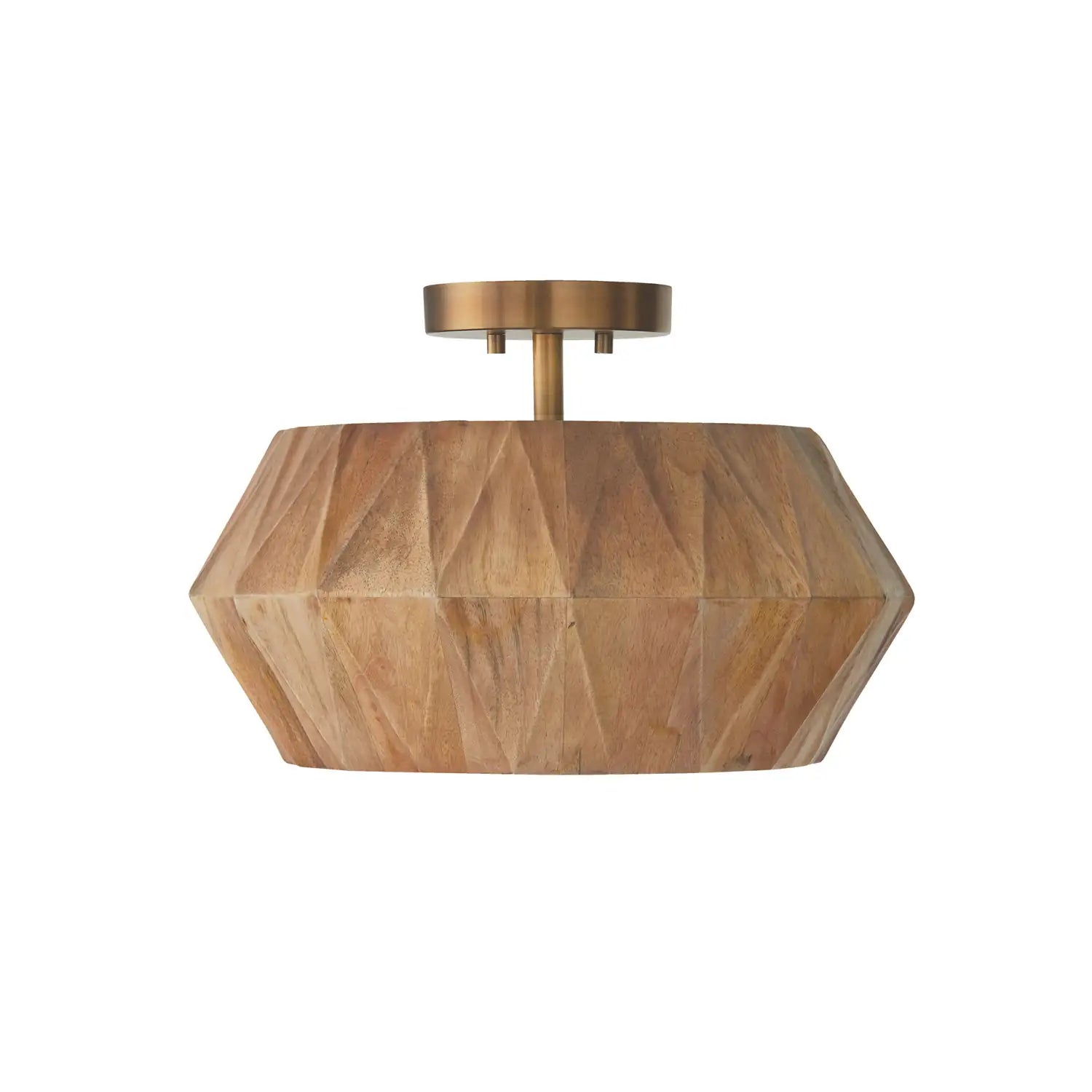 CAPITAL LIGHTING, NADEAU SEMI-FLUSH, SEMI FLUSH MOUNT LIGHT