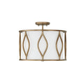 CAPITAL LIGHTING, COHEN SEMI-FLUSH, SEMI FLUSH MOUNT LIGHT