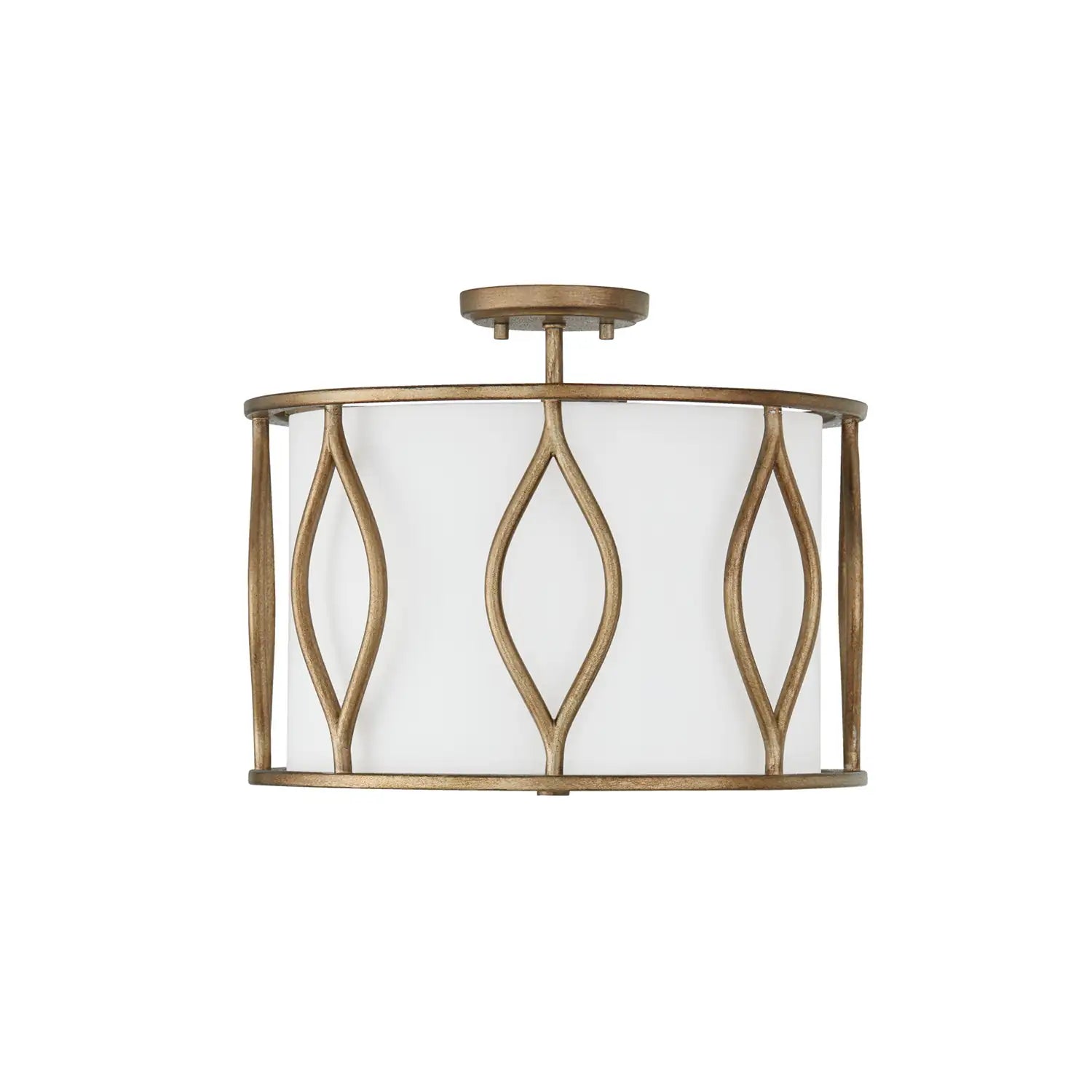 CAPITAL LIGHTING, COHEN SEMI-FLUSH, SEMI FLUSH MOUNT LIGHT