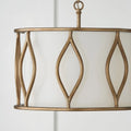 CAPITAL LIGHTING, COHEN SEMI-FLUSH, SEMI FLUSH MOUNT LIGHT