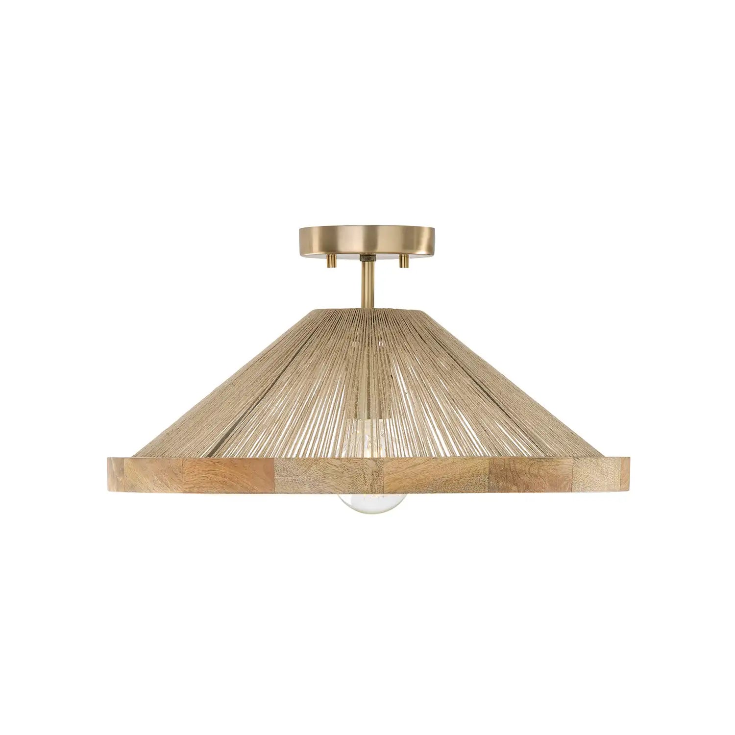 CAPITAL LIGHTING, MAYA SEMI-FLUSH, SEMI FLUSH MOUNT LIGHT