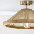 CAPITAL LIGHTING, MAYA SEMI-FLUSH, SEMI FLUSH MOUNT LIGHT