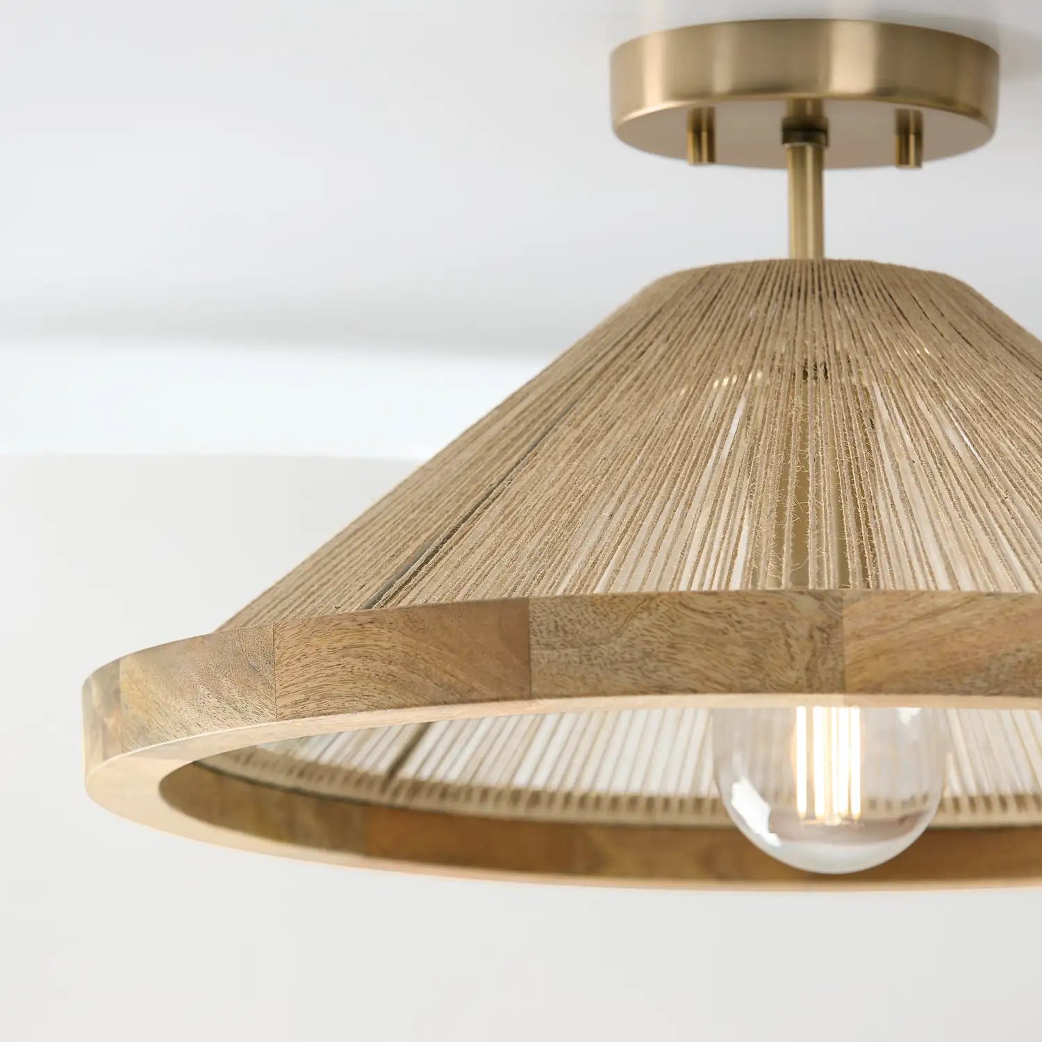 CAPITAL LIGHTING, MAYA SEMI-FLUSH, SEMI FLUSH MOUNT LIGHT