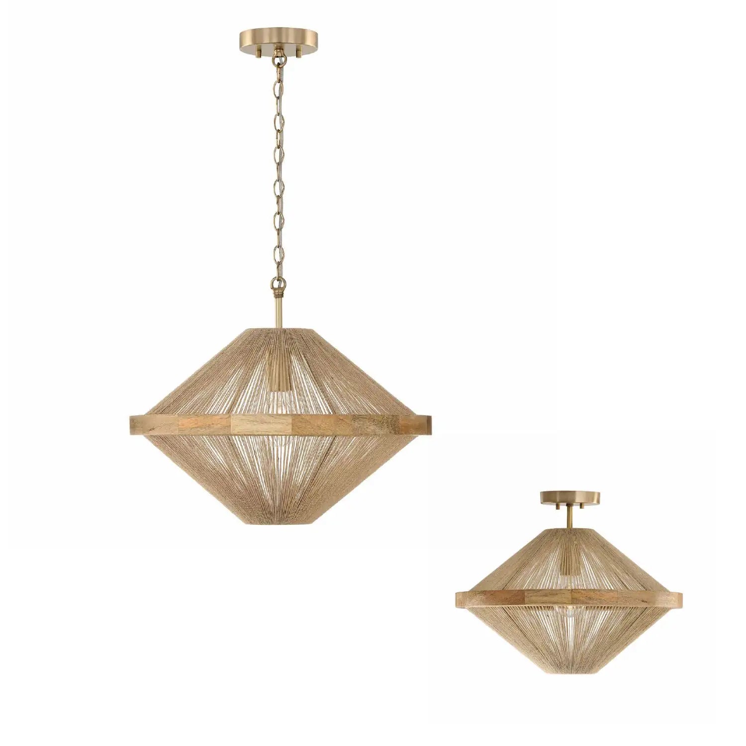 CAPITAL LIGHTING, MAYA SEMI-FLUSH, SEMI FLUSH MOUNT LIGHT