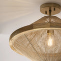 CAPITAL LIGHTING, MAYA SEMI-FLUSH, SEMI FLUSH MOUNT LIGHT