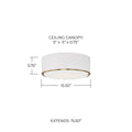 CAPITAL LIGHTING, CARLTON FLUSH, FLUSH MOUNT CEILING LIGHTS