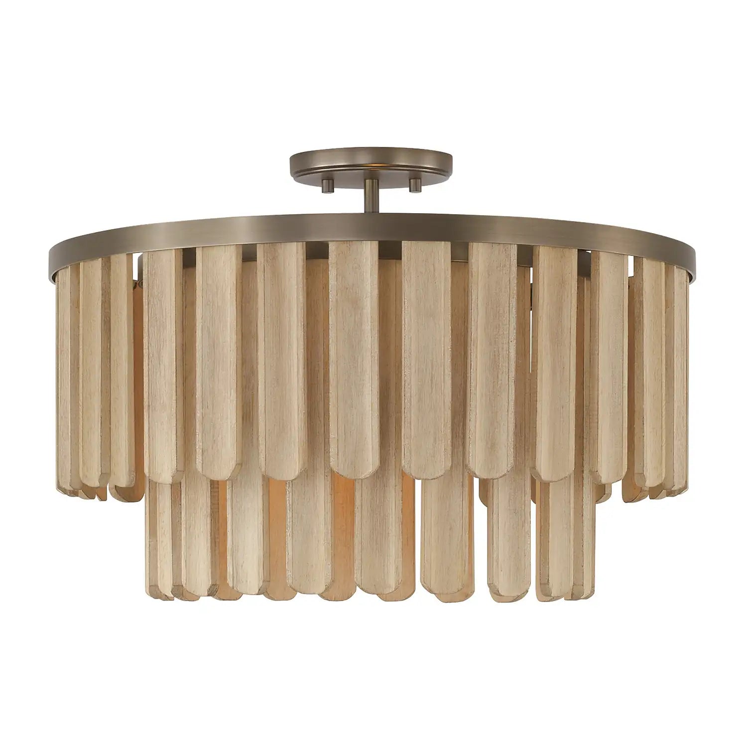 CAPITAL LIGHTING, JADA SEMI-FLUSH, SEMI FLUSH MOUNT LIGHT