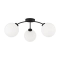CAPITAL LIGHTING, AMOS SEMI-FLUSH, SEMI FLUSH MOUNT LIGHT