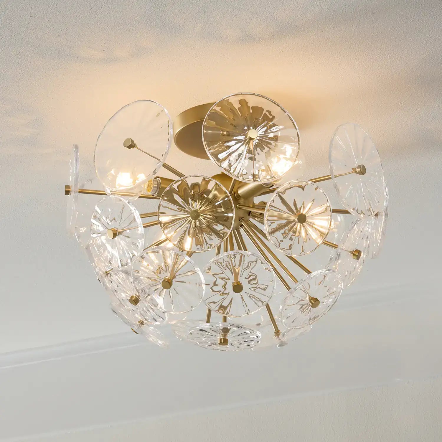 CAPITAL LIGHTING, EMELIE SEMI-FLUSH, SEMI FLUSH MOUNT LIGHT