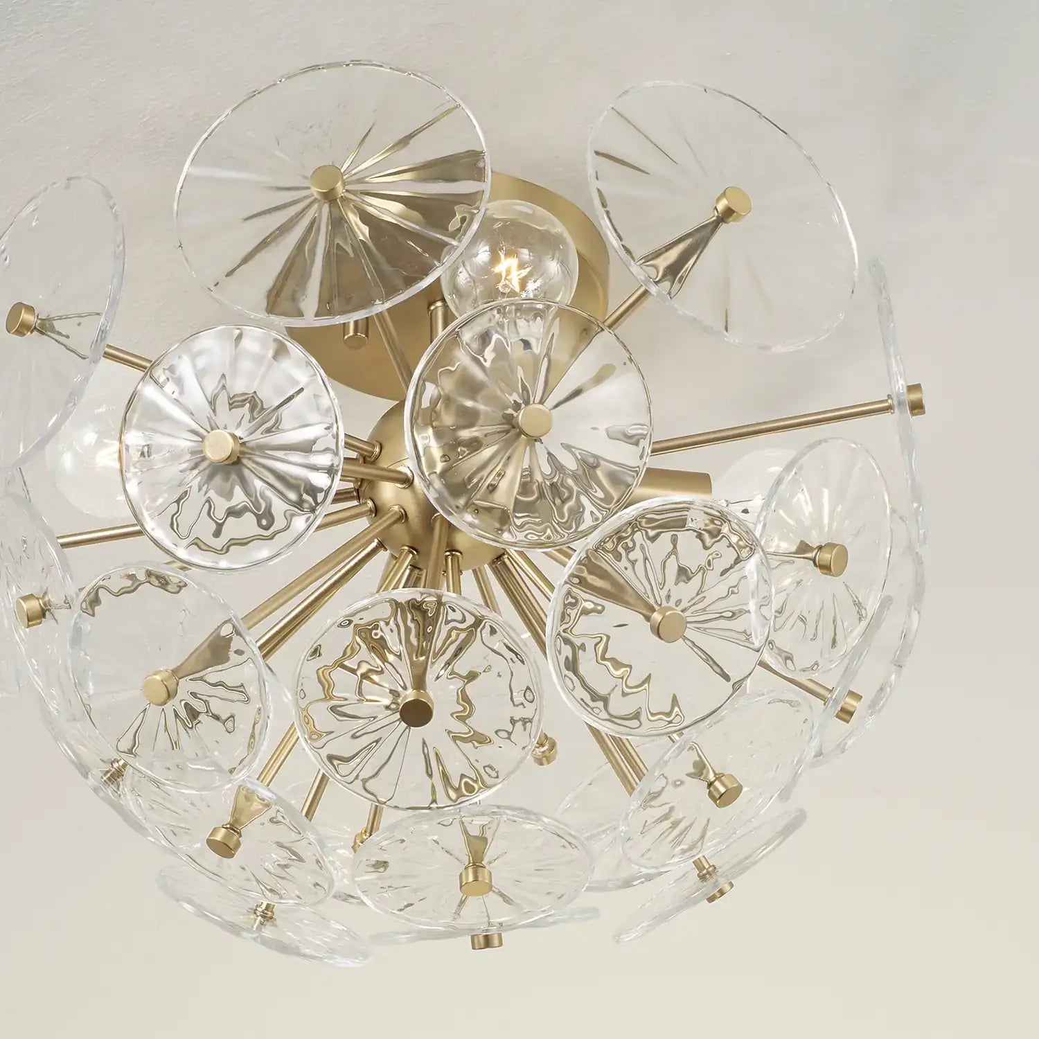 CAPITAL LIGHTING, EMELIE SEMI-FLUSH, SEMI FLUSH MOUNT LIGHT