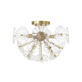 CAPITAL LIGHTING, EMELIE SEMI-FLUSH, SEMI FLUSH MOUNT LIGHT