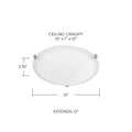 CAPITAL LIGHTING, ALAN FLUSH MOUNT, FLUSH MOUNT CEILING LIGHTS