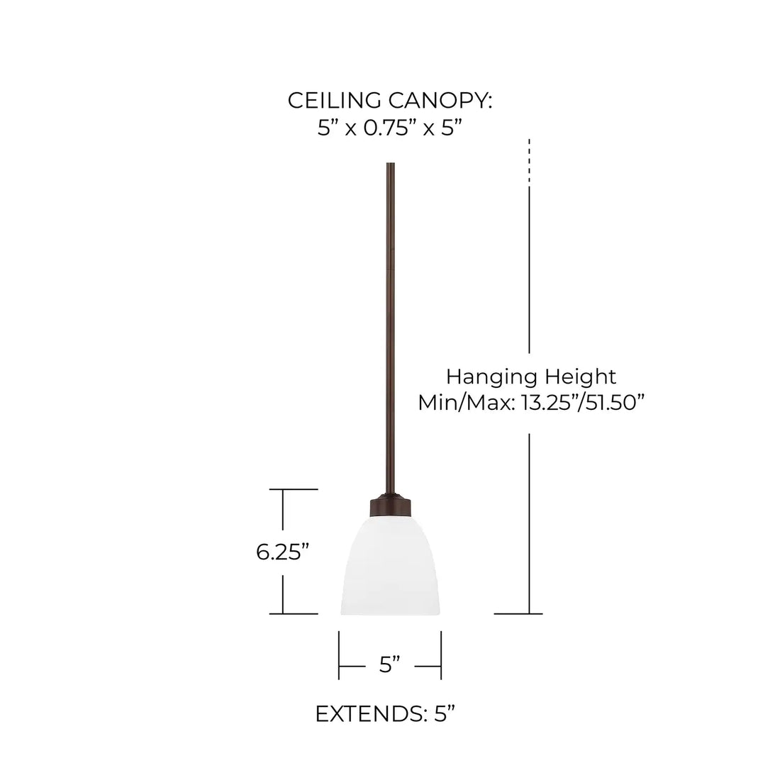 CAPITAL LIGHTING, JAMESON PENDANT, PENDANT LIGHT