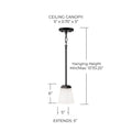 CAPITAL LIGHTING, BAXLEY PENDANT, PENDANT LIGHT