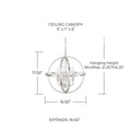 CAPITAL LIGHTING, HARTWELL PENDANT, PENDANT LIGHT