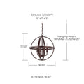 CAPITAL LIGHTING, HARTWELL PENDANT, PENDANT LIGHT