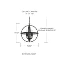 CAPITAL LIGHTING, HARTWELL PENDANT, PENDANT LIGHT