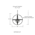 CAPITAL LIGHTING, HARTWELL PENDANT, PENDANT LIGHT