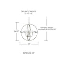 CAPITAL LIGHTING, HARTWELL PENDANT, PENDANT LIGHT