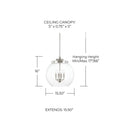 CAPITAL LIGHTING, MID CENTURY PENDANT, PENDANT LIGHT