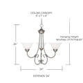 CAPITAL LIGHTING, HOMETOWN CHANDELIER, CHANDELIER LIGHT