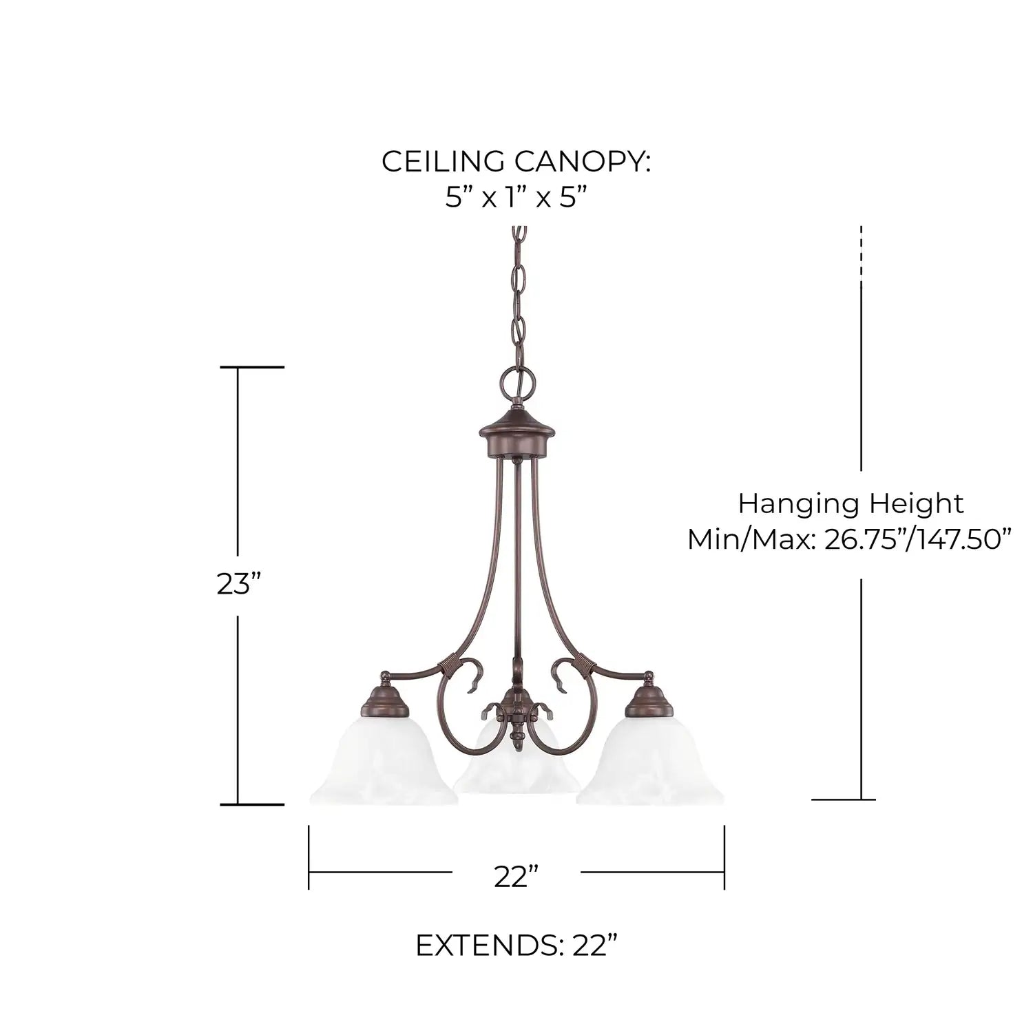 CAPITAL LIGHTING, HOMETOWN CHANDELIER, CHANDELIER LIGHT