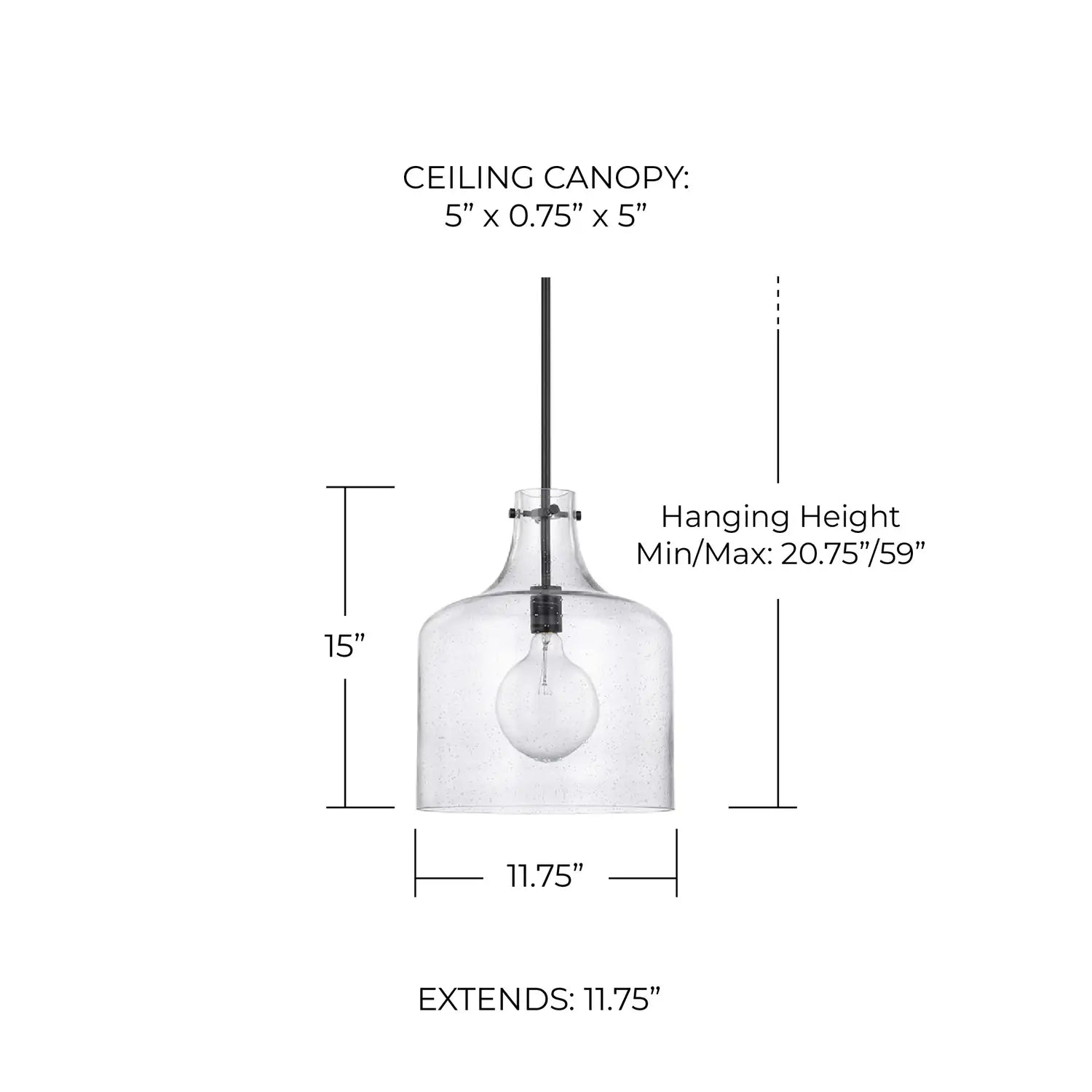 CAPITAL LIGHTING, CRAWFORD PENDANT, PENDANT LIGHT