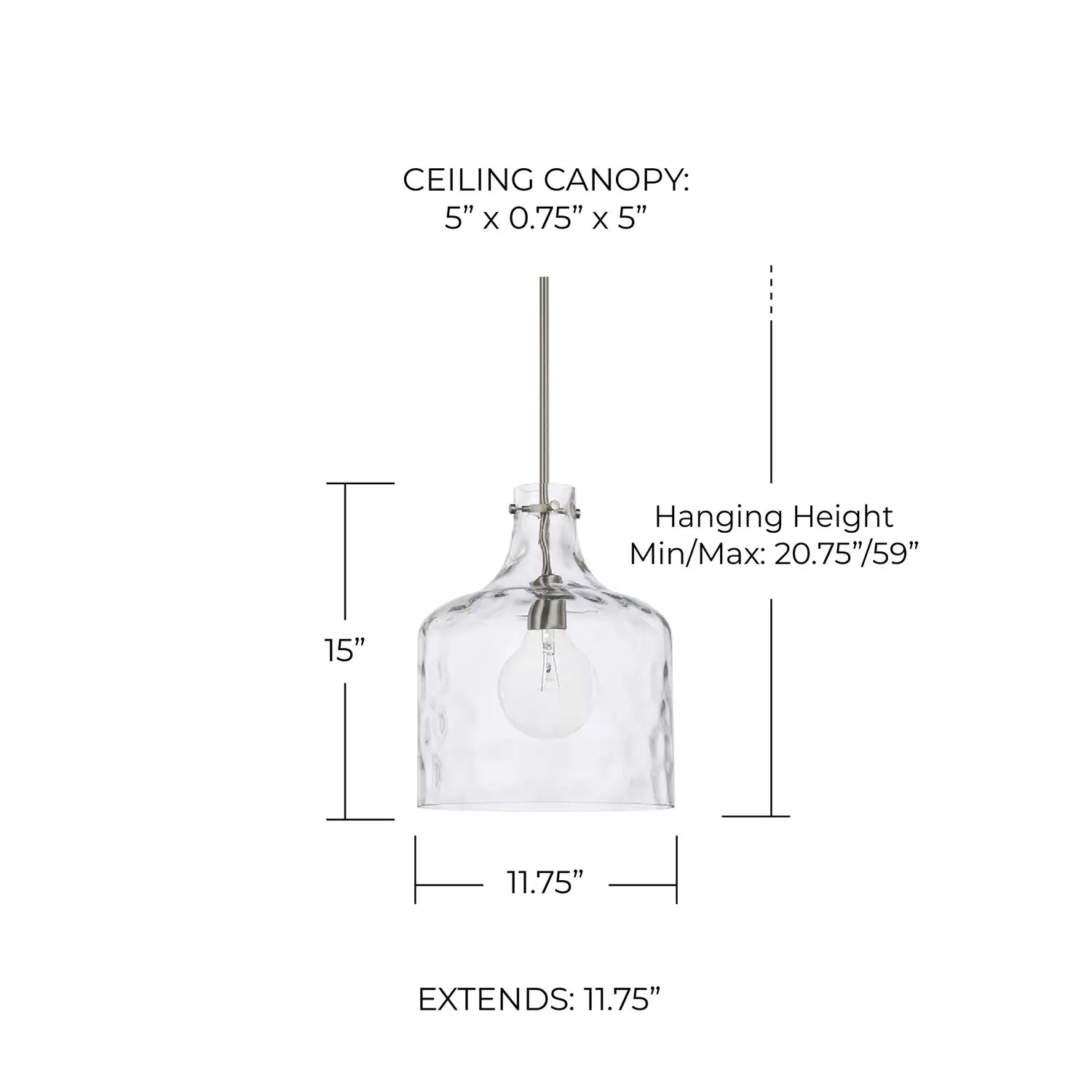 CAPITAL LIGHTING, CRAWFORD PENDANT, PENDANT LIGHT