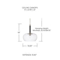 CAPITAL LIGHTING, DORSEY PENDANT, PENDANT LIGHT