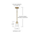 CAPITAL LIGHTING, GREYSON PENDANT, PENDANT LIGHT