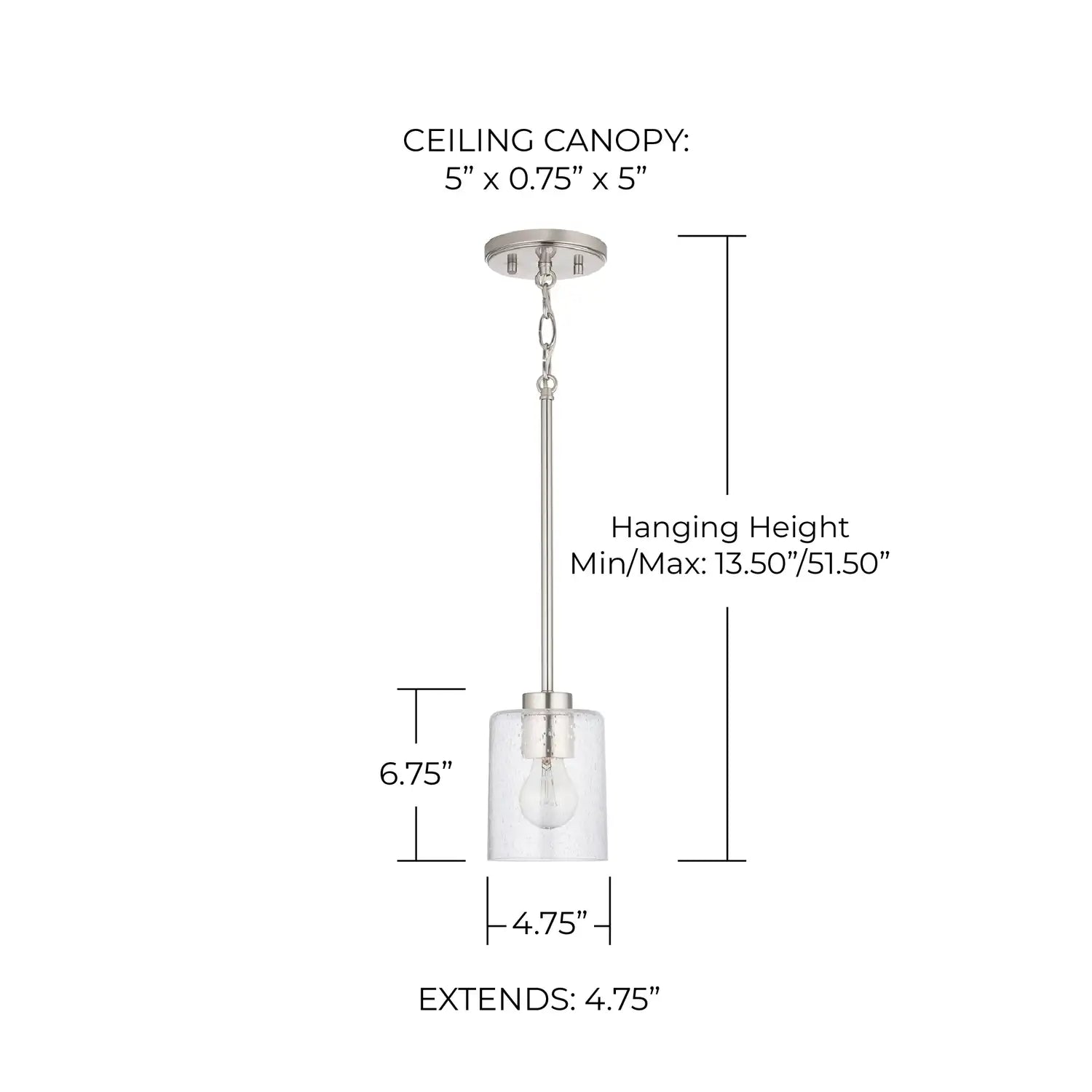 CAPITAL LIGHTING, GREYSON PENDANT, PENDANT LIGHT
