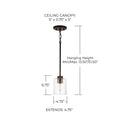 CAPITAL LIGHTING, GREYSON PENDANT, PENDANT LIGHT