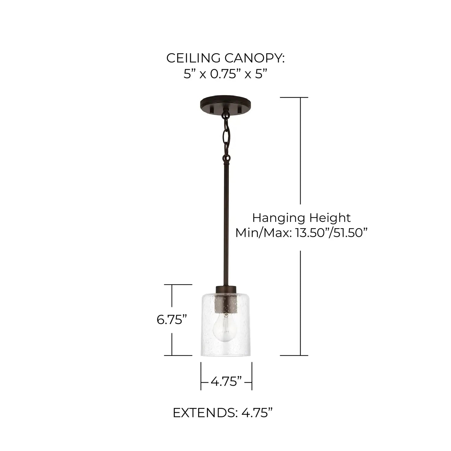 CAPITAL LIGHTING, GREYSON PENDANT, PENDANT LIGHT